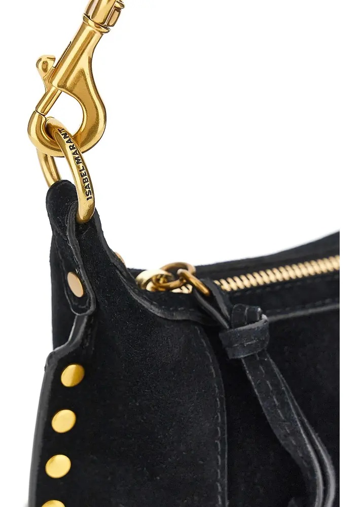 Genti Suede leather Oskan Moon bag - Img 4