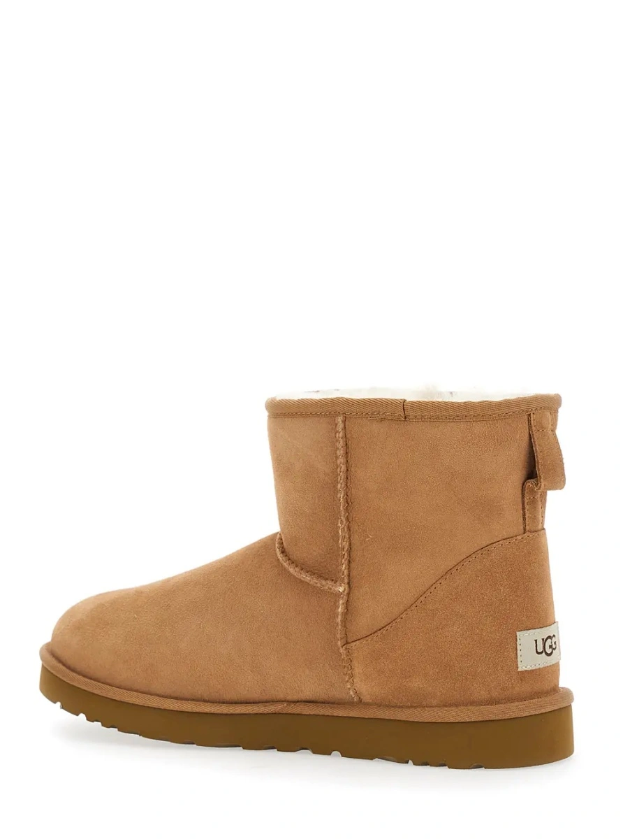 Ghete UGG 'Classic Mini' maro din piele intoarsa - Img 3