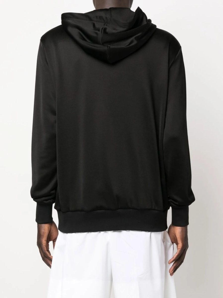 Hanorac Alexander McQueen negru din poliamida - Img 4