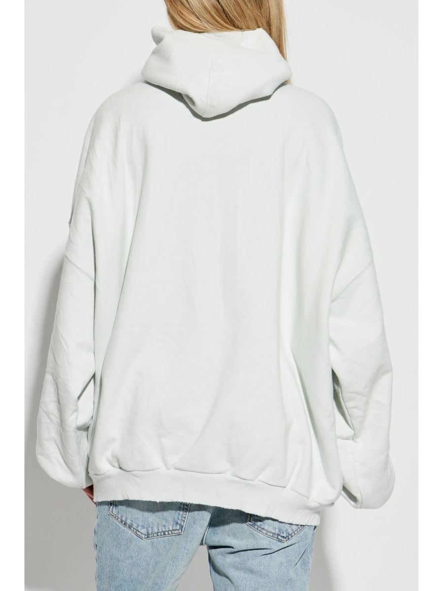Hanorac Balenciaga alb - Img 4