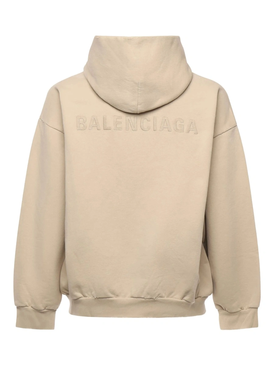 Hanorac Balenciaga neutru - Img 2