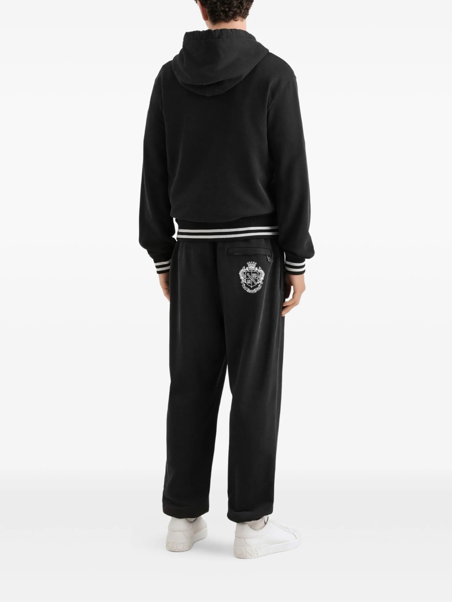 Hanorac Dolce &amp; Gabbana negru din bumbac - Img 3