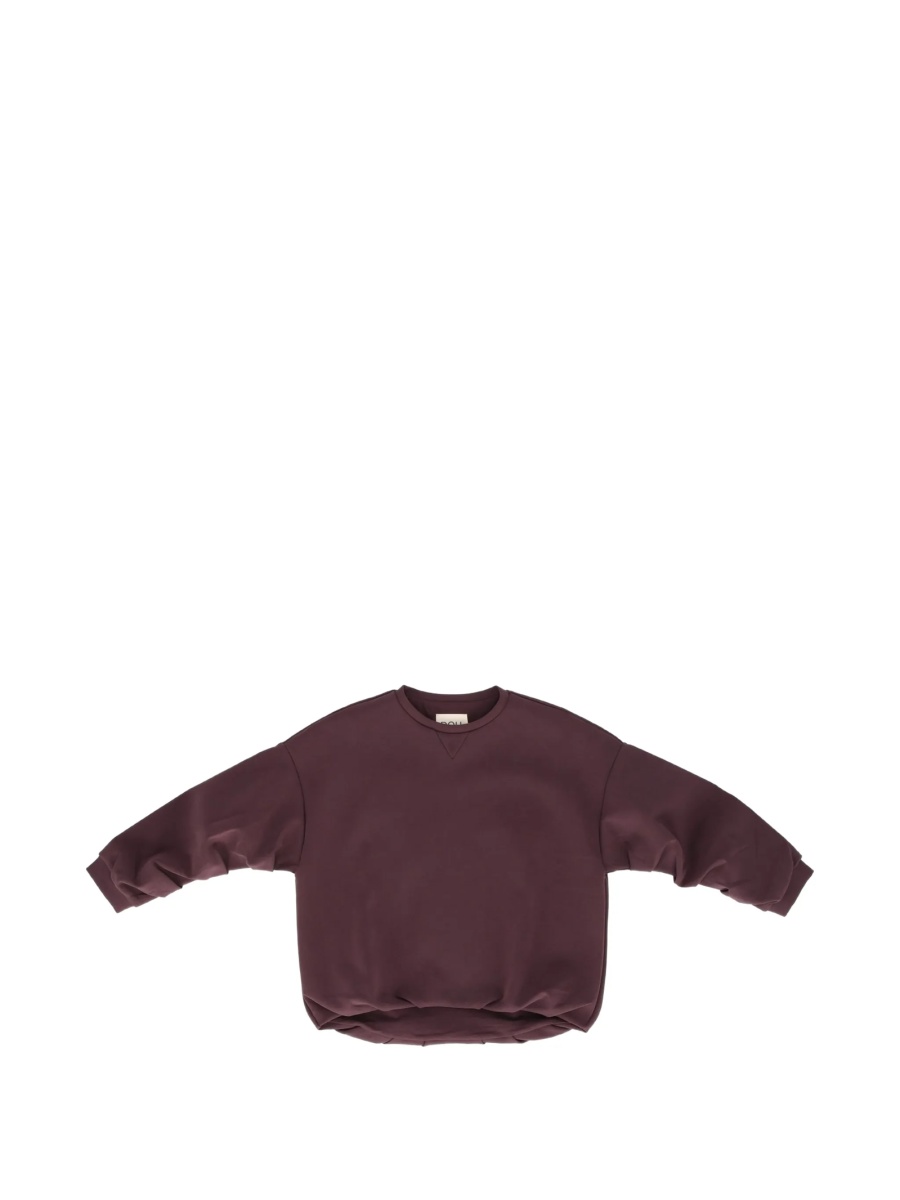 Hanorac Dou-Uod violet din vascoza si polyester - Img 3