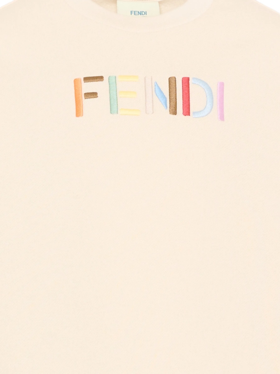 Hanorac Fendi neutru din bumbac - Img 3