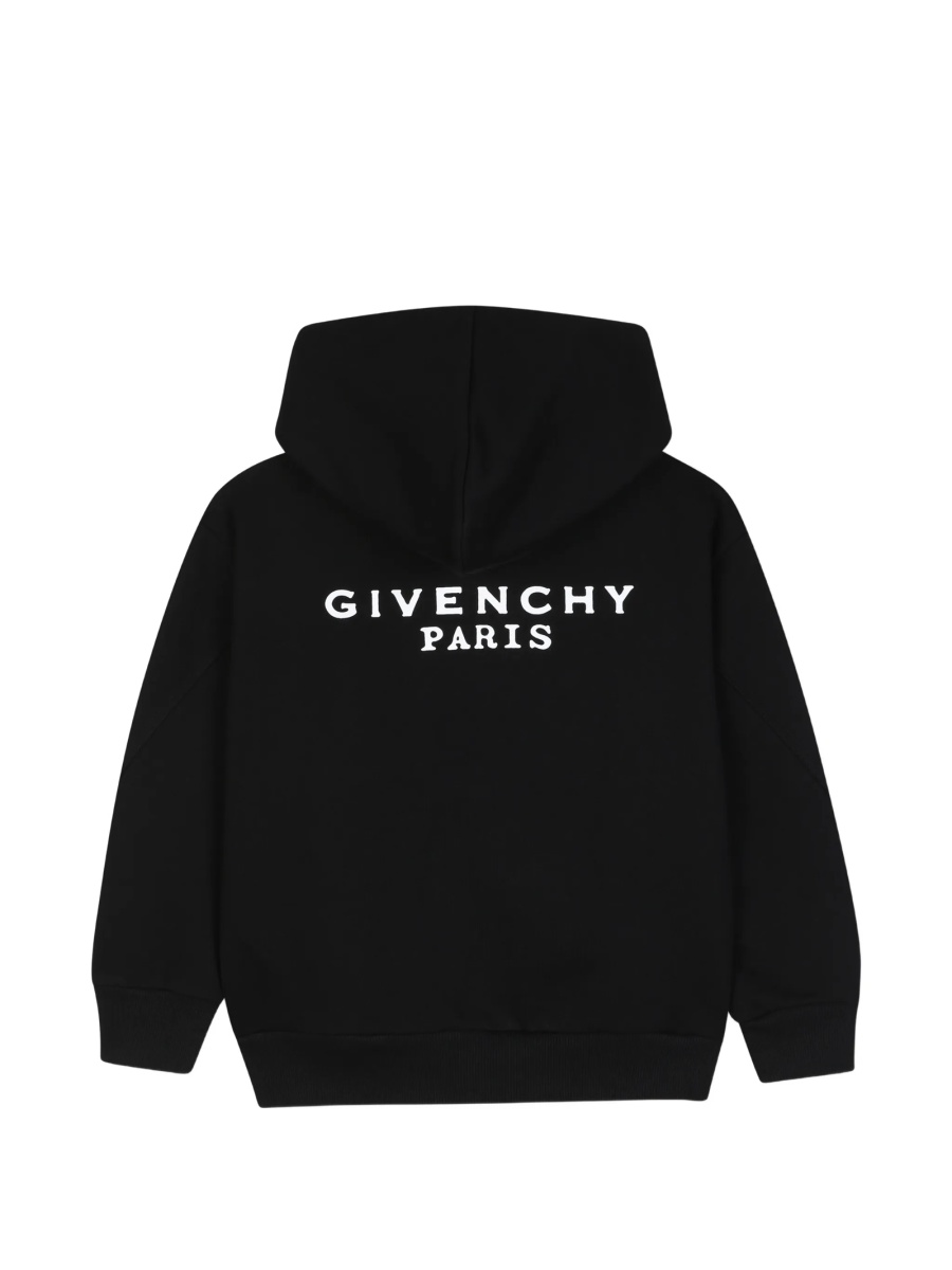 Hanorac Givenchy negru din bumbac organic - Img 2