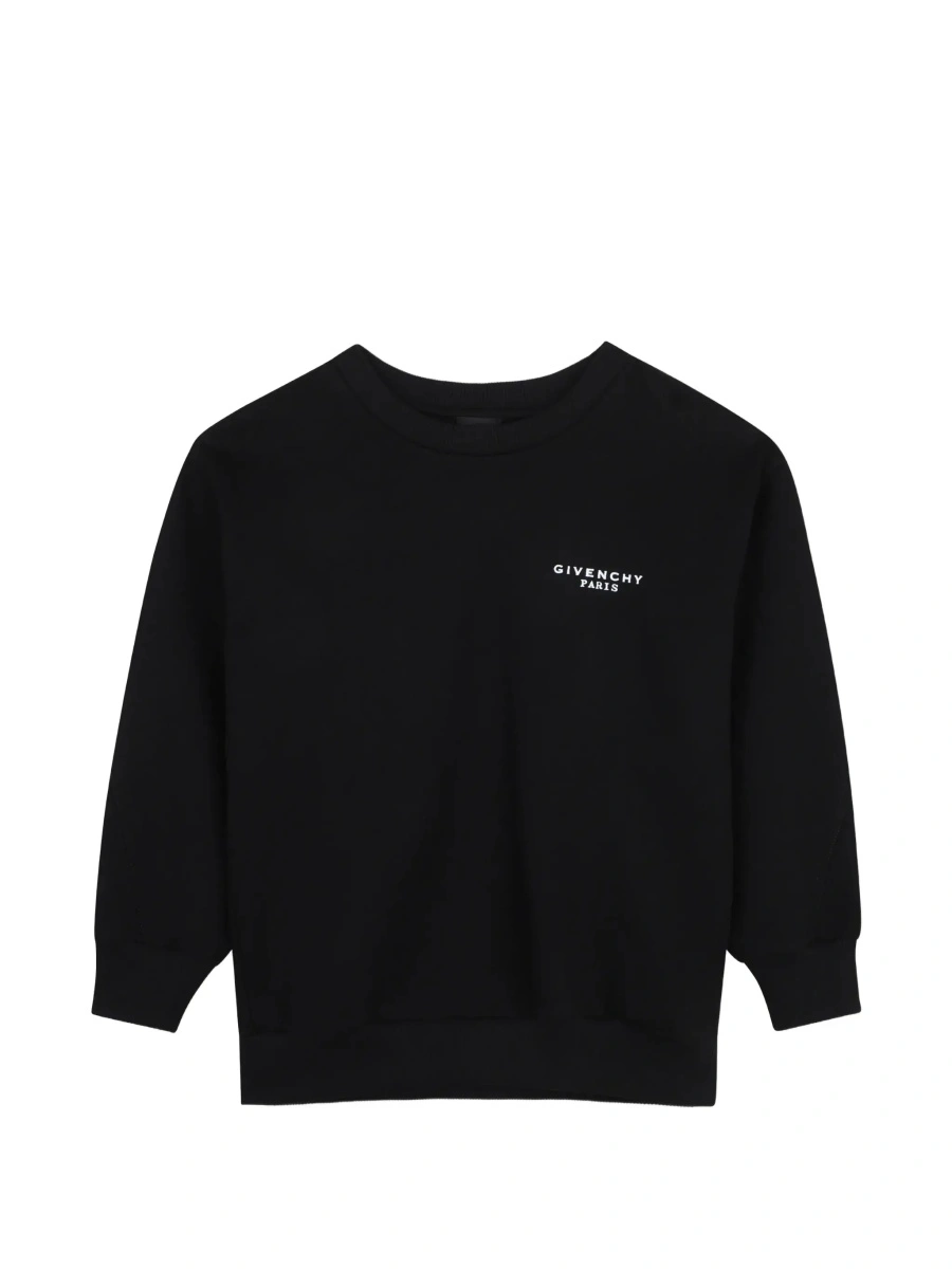 Hanorac Givenchy negru din bumbac - Img 6