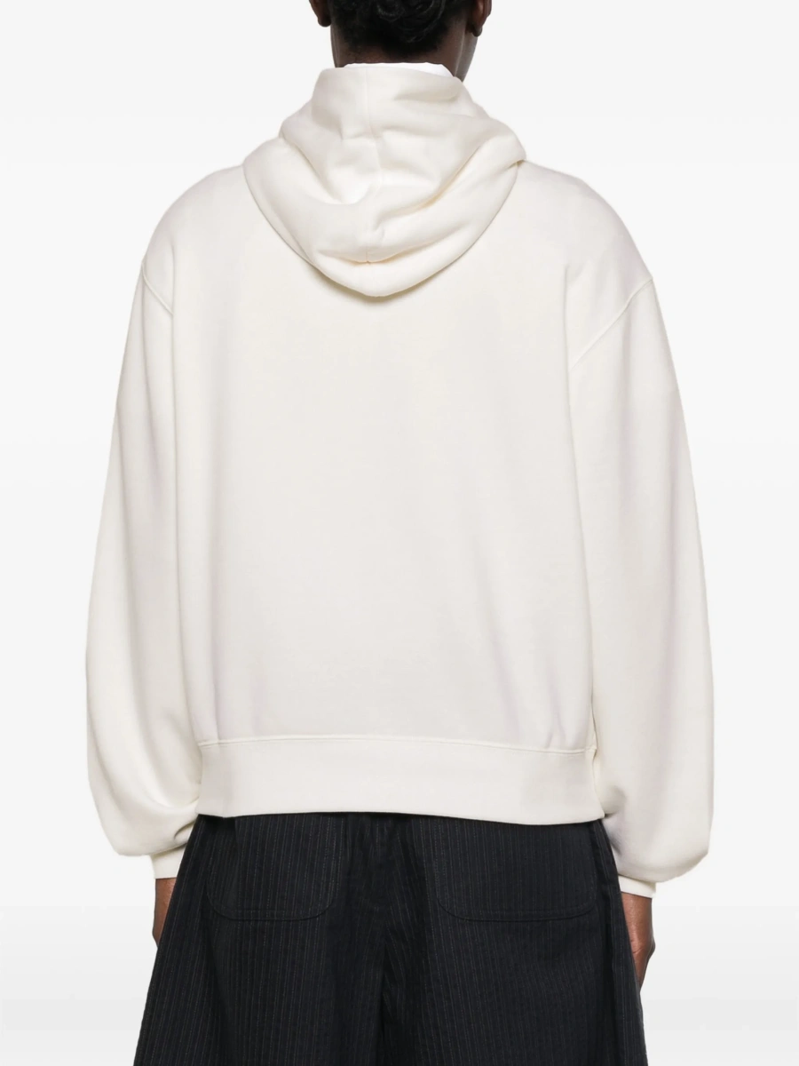Hanorac Gucci alb din casmir si bumbac - Img 4