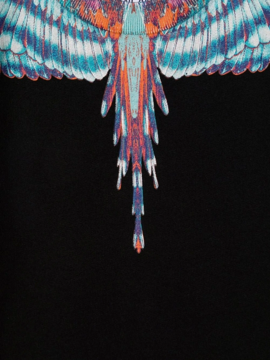 Hanorac Marcelo Burlon negru - Img 3
