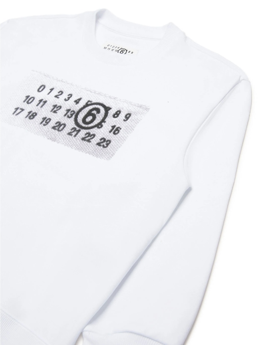Hanorac MM6 Maison Margiela alb - Img 3