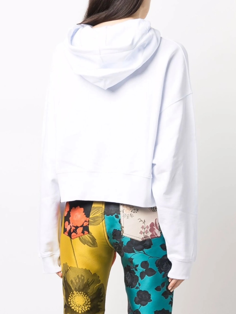 Hanorac MSGM alb - Img 4