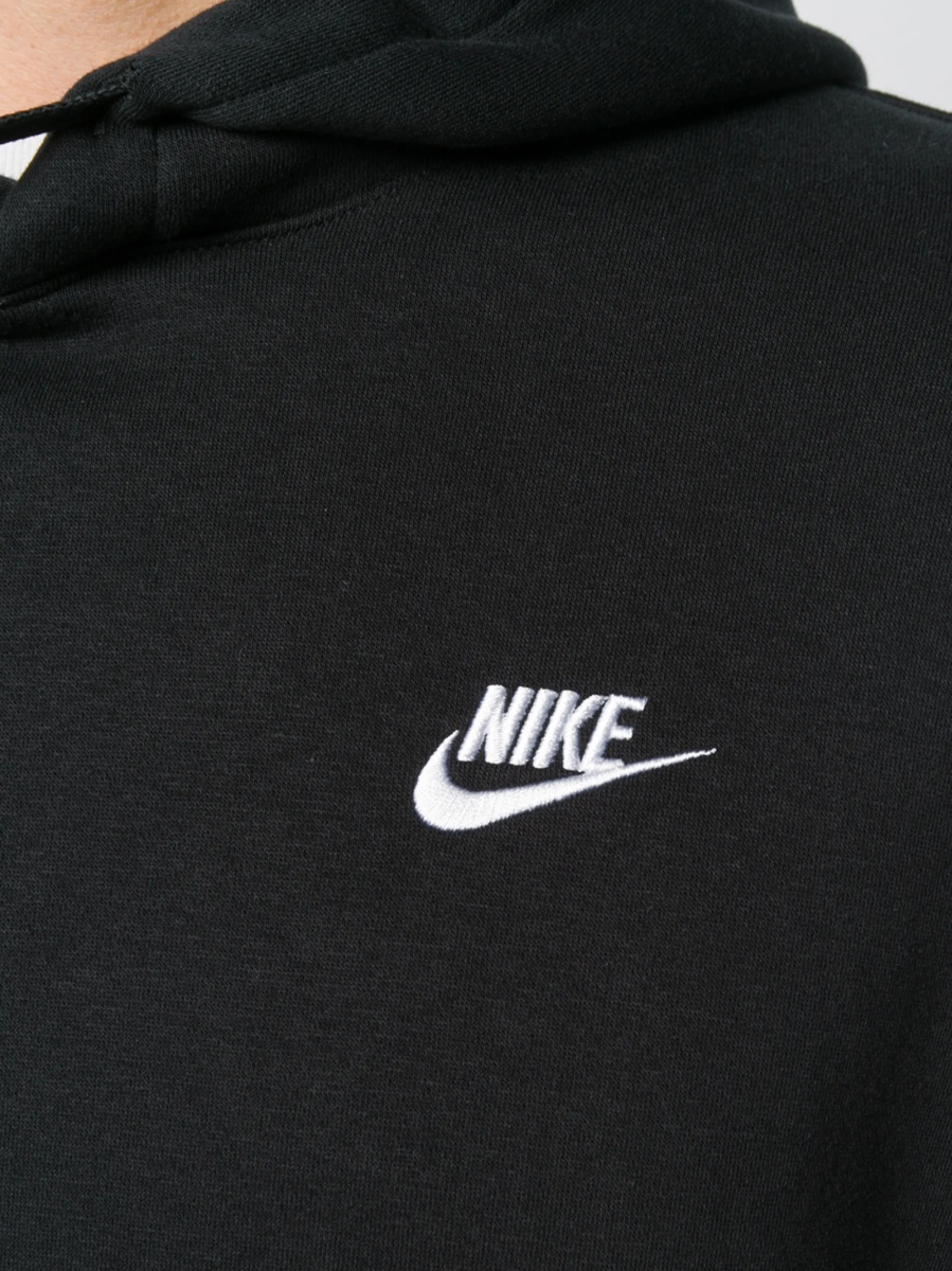 Hanorac Nike negru din bumbac si polyester - Img 6