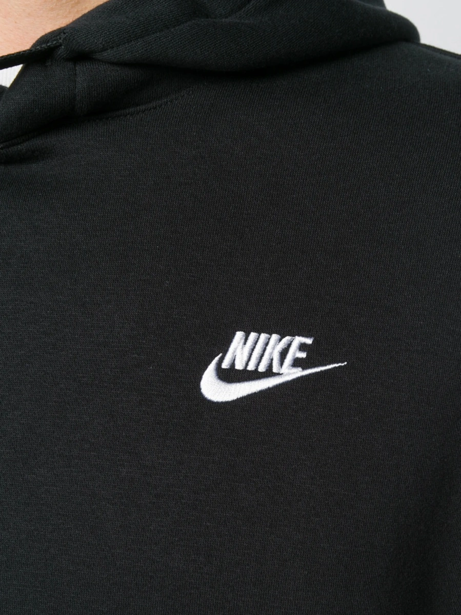 Hanorac Nike negru din bumbac si polyester - Img 6