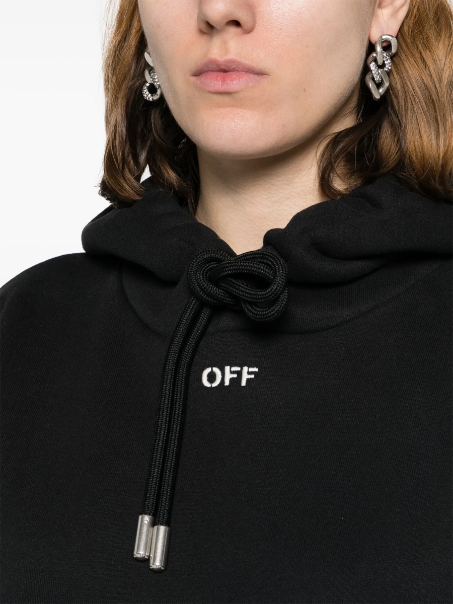 Hanorac Off-White negru - Img 5