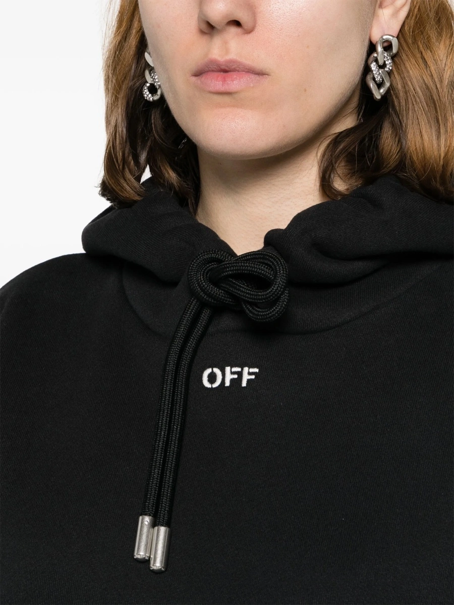 Hanorac Off-White negru - Img 5