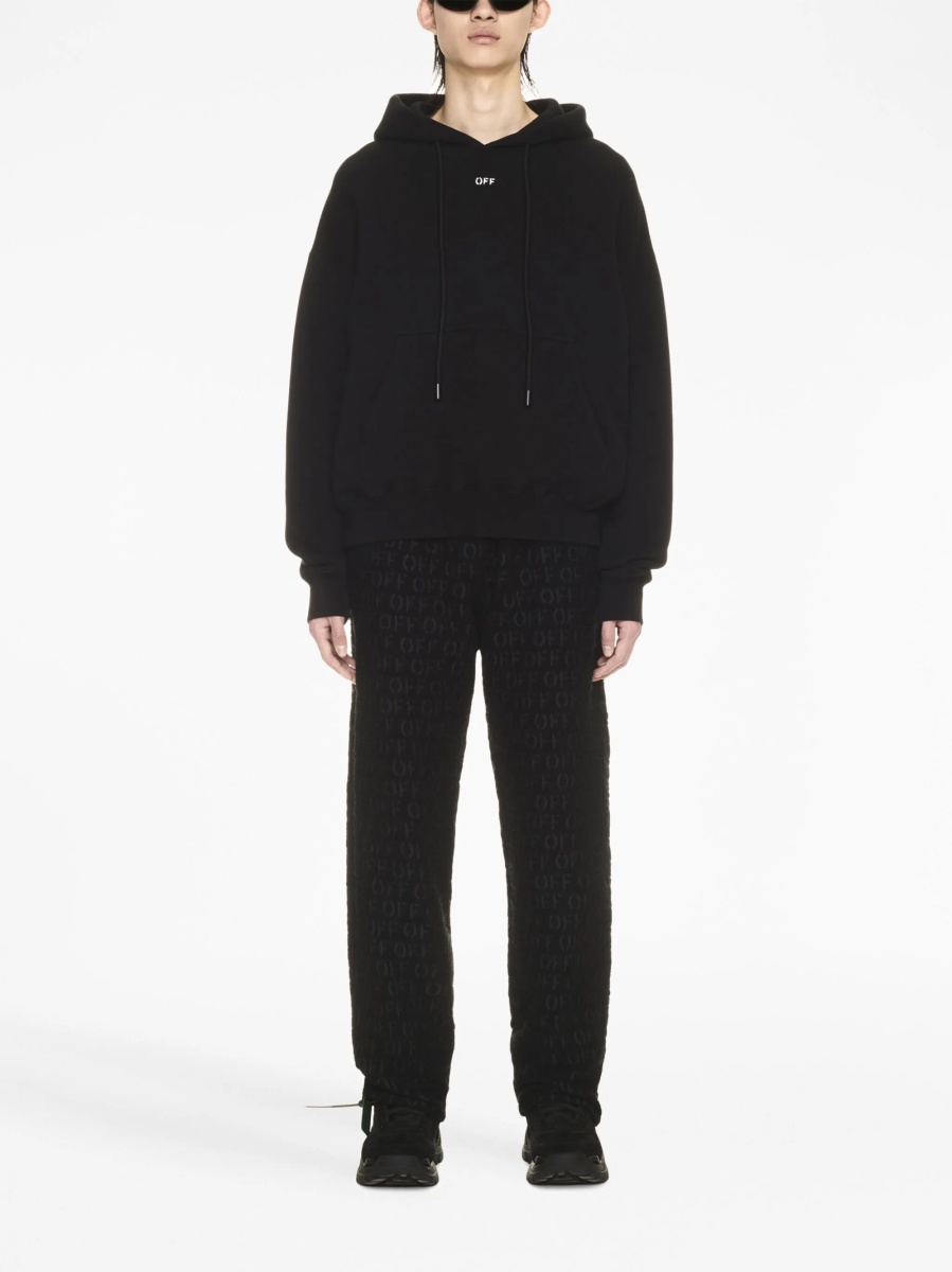 Hanorac Off-White negru - Img 2