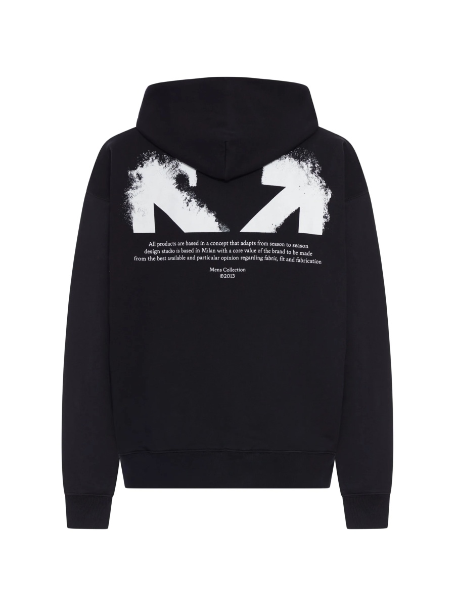 Hanorac Off-White negru - Img 2