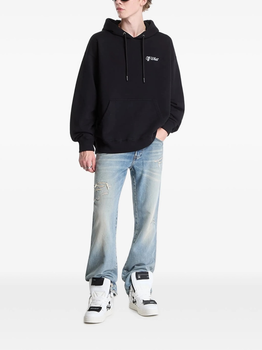 Hanorac Off-White negru - Img 2