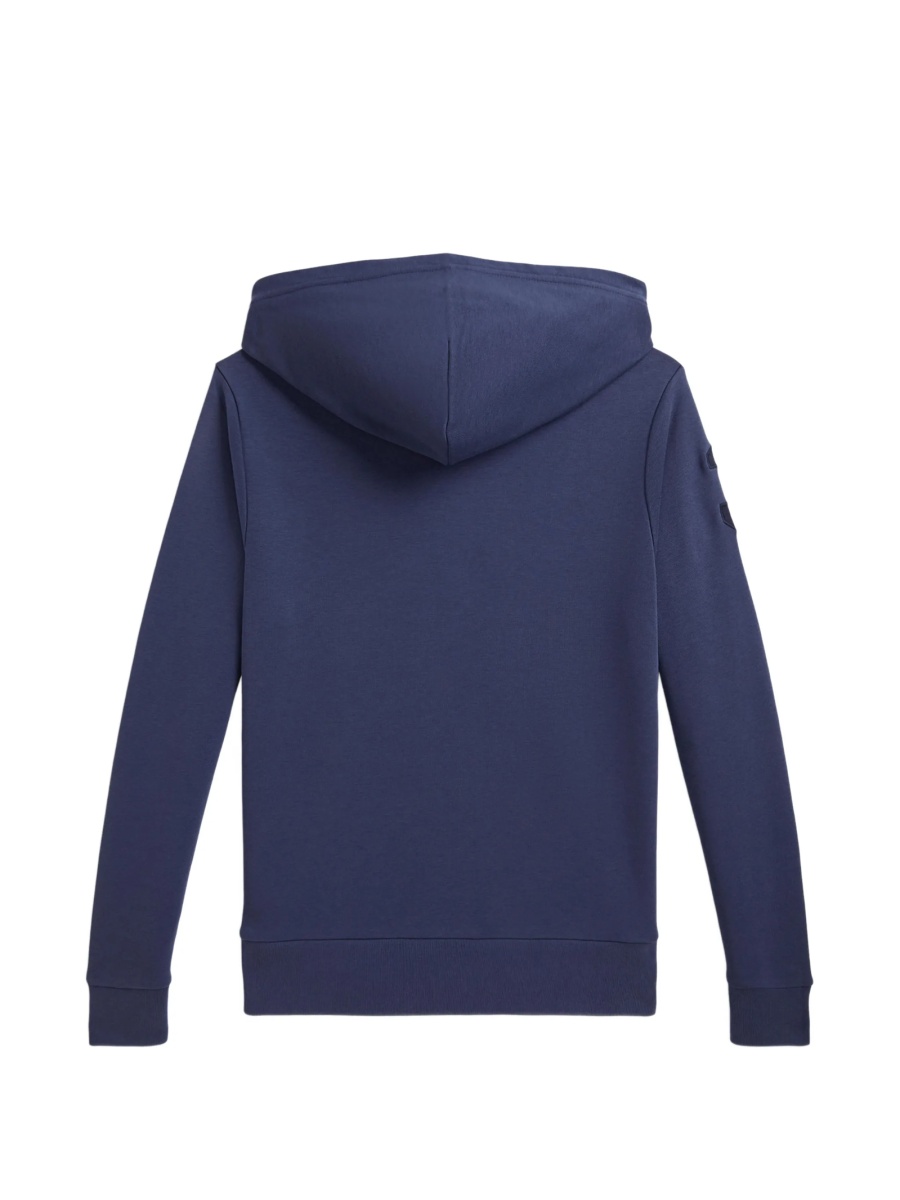 Hanorac Ralph Lauren albastru din bumbac si polyester - Img 2