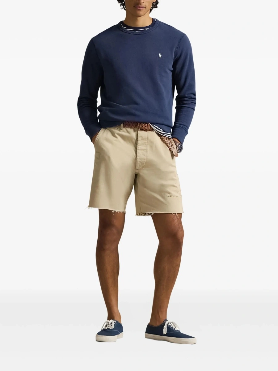 Hanorac Ralph Lauren albastru din bumbac - Img 4