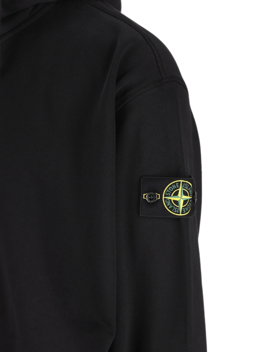 Hanorac Stone Island negru - Img 4