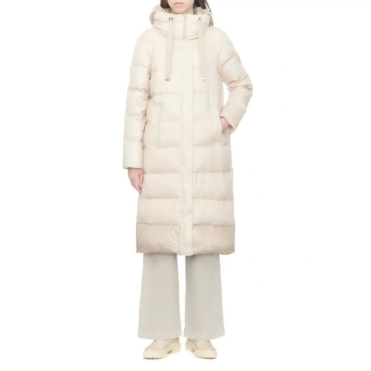 HERNO Silk And Cashmere Padded Coat - Img 2