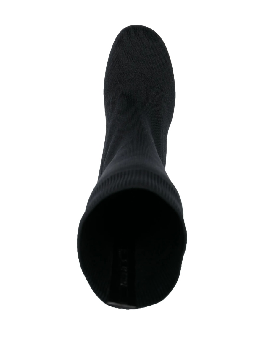 Incaltaminte Alexander McQueen neagra din material textil - Img 4