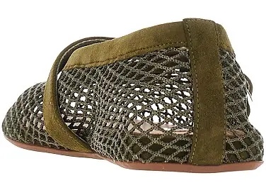 Incaltaminte Fishnet ballerina flats - Img 3