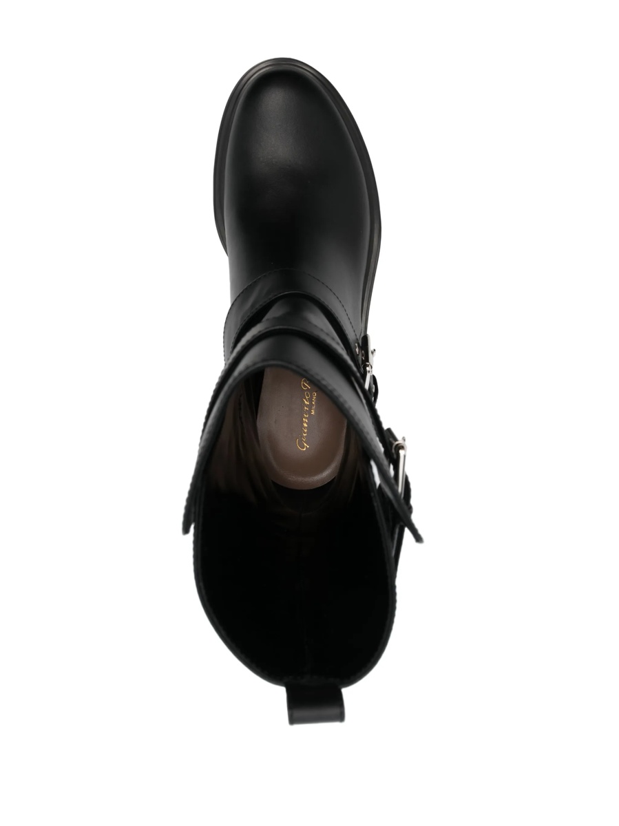 Incaltaminte Gianvito Rossi neagra din piele - Img 4