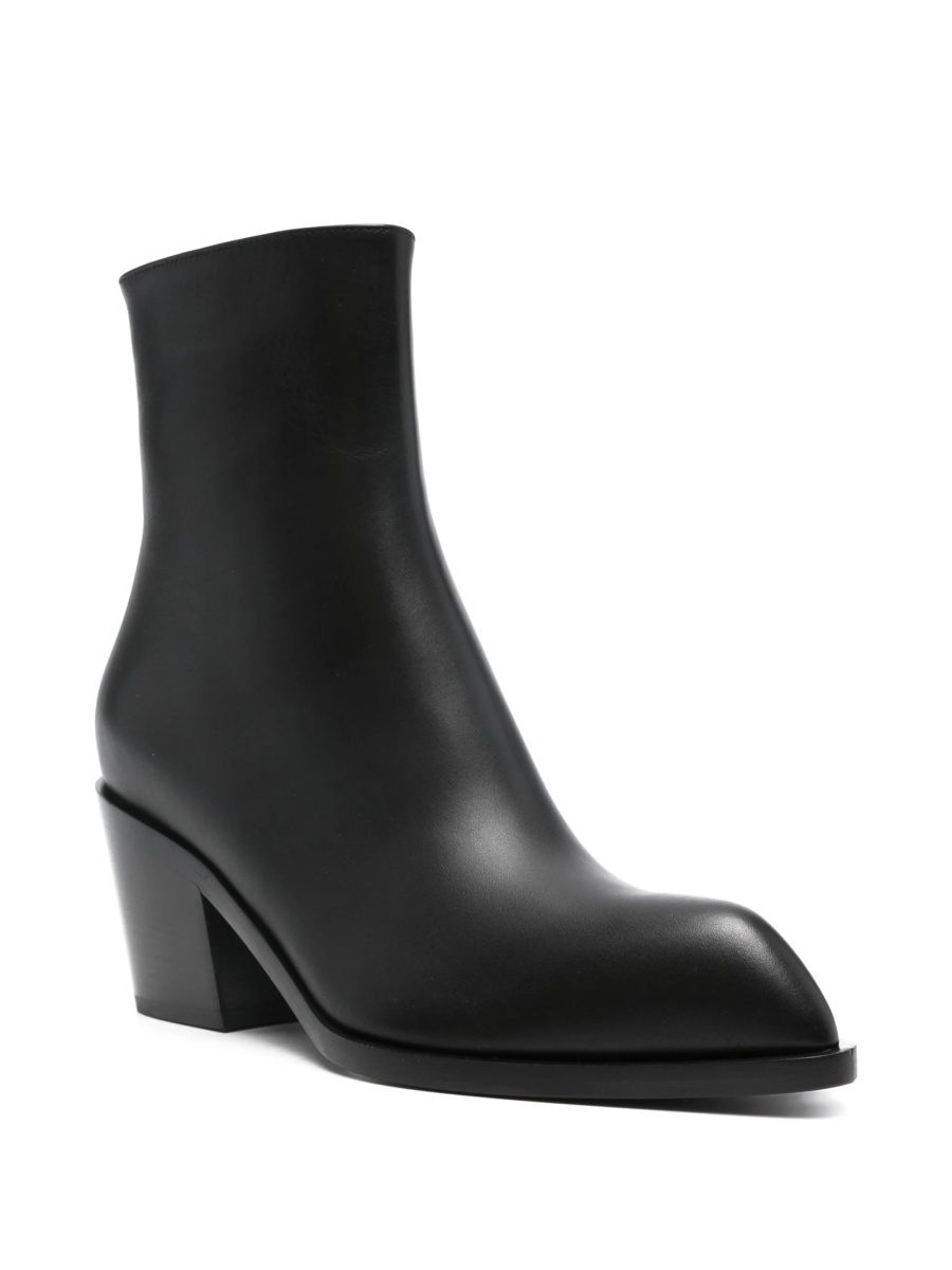 Incaltaminte Gianvito Rossi neagra din piele - Img 2