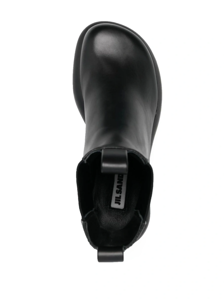 Incaltaminte Jil Sander neagra din piele - Img 4