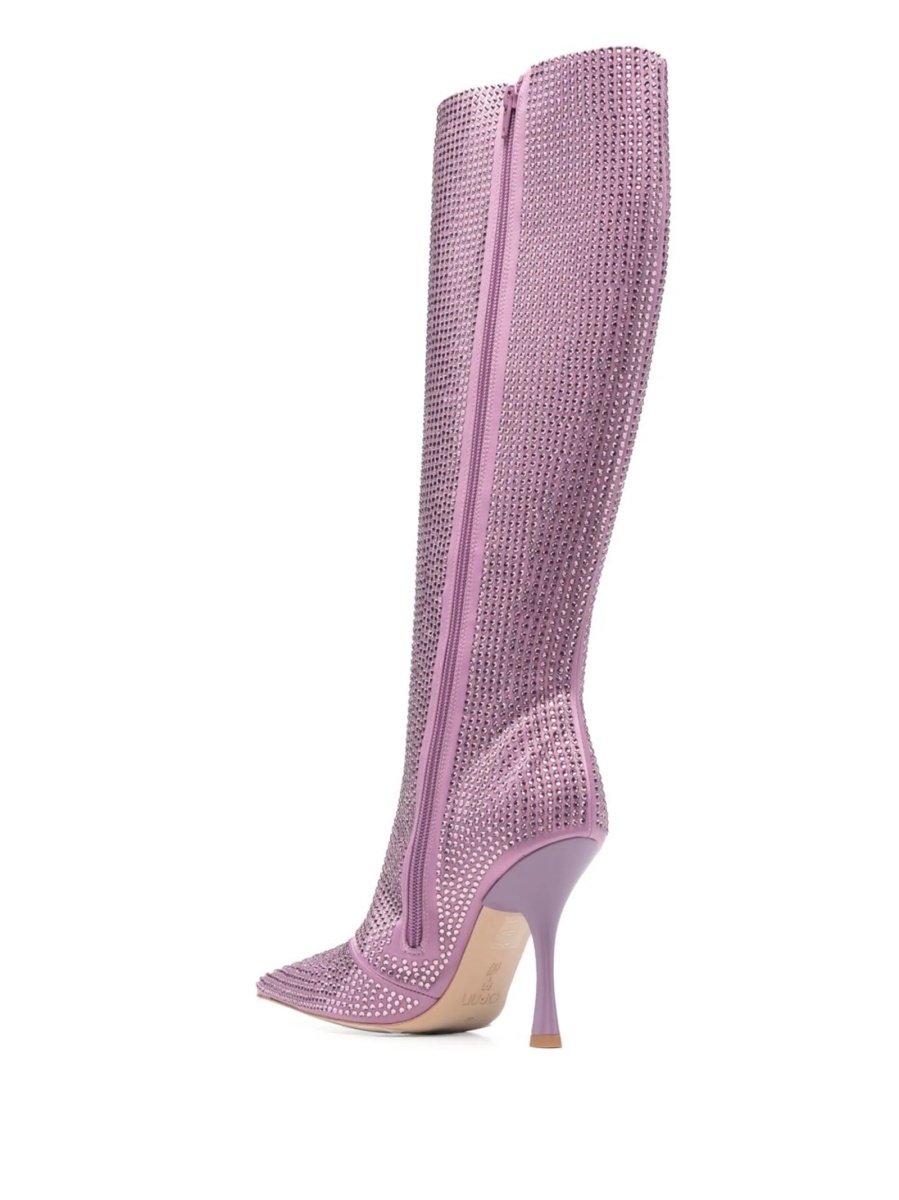 Incaltaminte LEONIE HANNE X LIU JO violet din material textil - Img 3