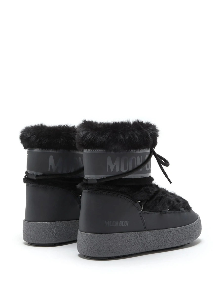 Incaltaminte Moon Boot neagra din pvc si modacrylic - Img 3