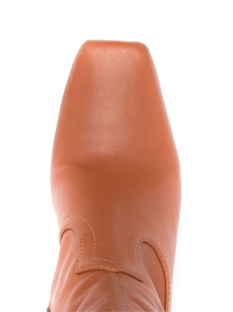 Incaltaminte Stella McCartney maro din poliuretan si polyester - Img 4