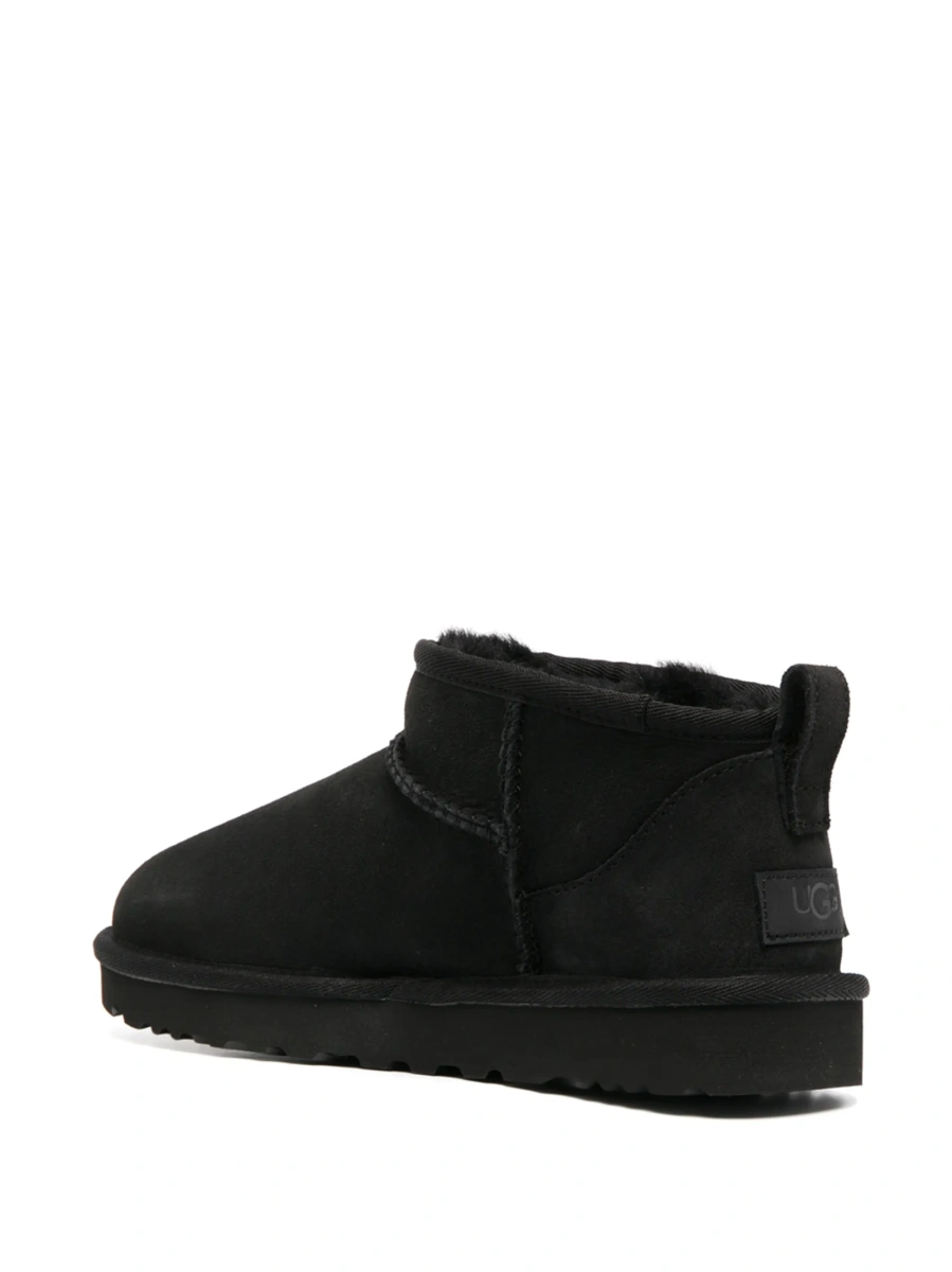 Incaltaminte UGG neagra din piele - Img 3