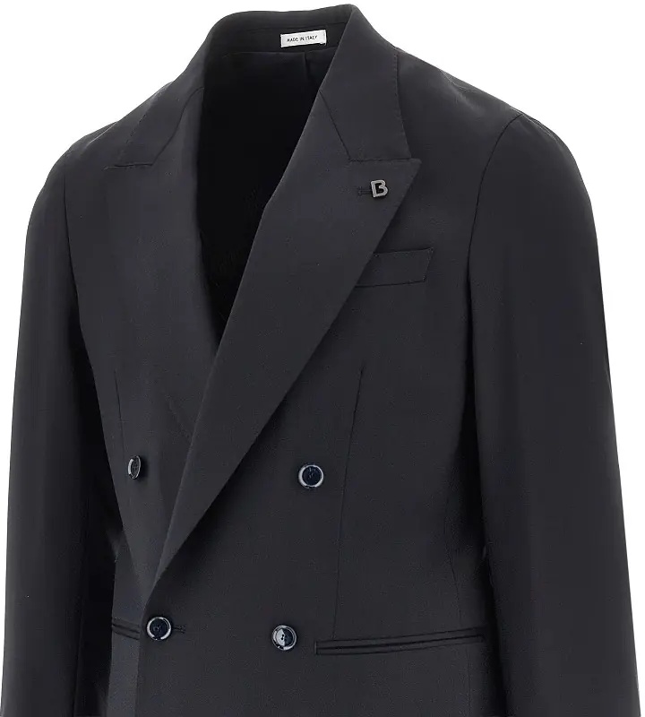 Jacheta 'Arezzo' wool double-breasted jacket - Img 2