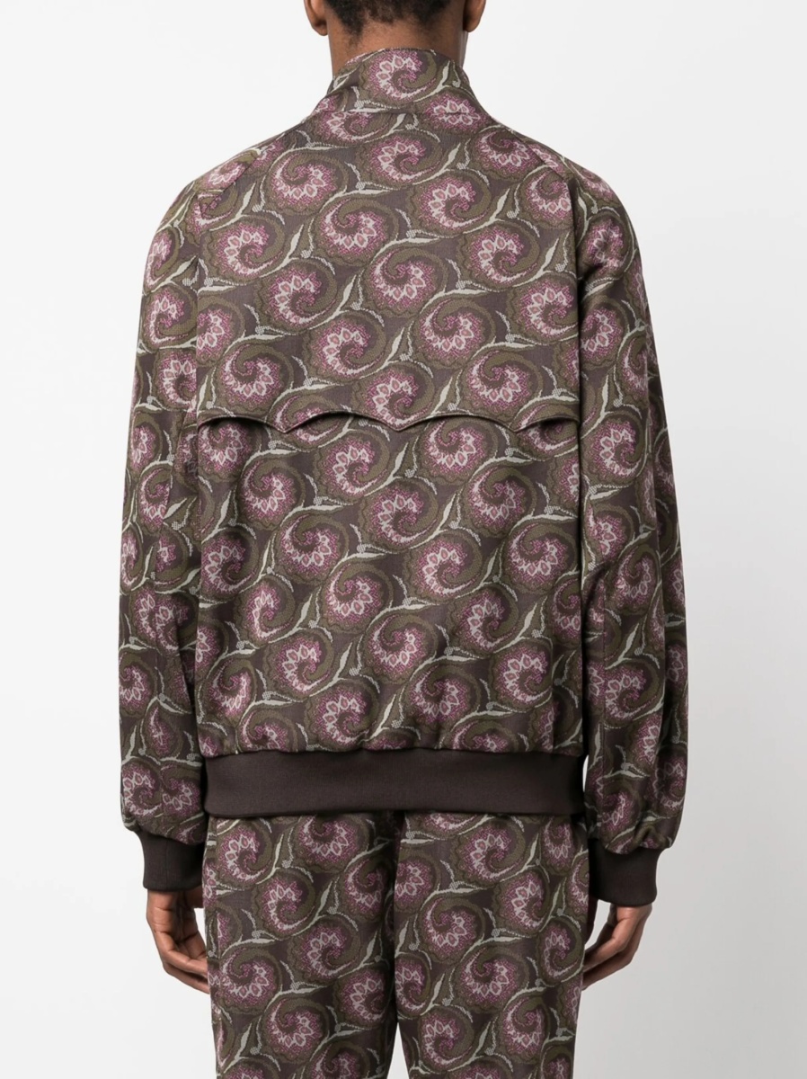 Jacheta BARACUTA X NEEDLES maro din polyester - Img 4