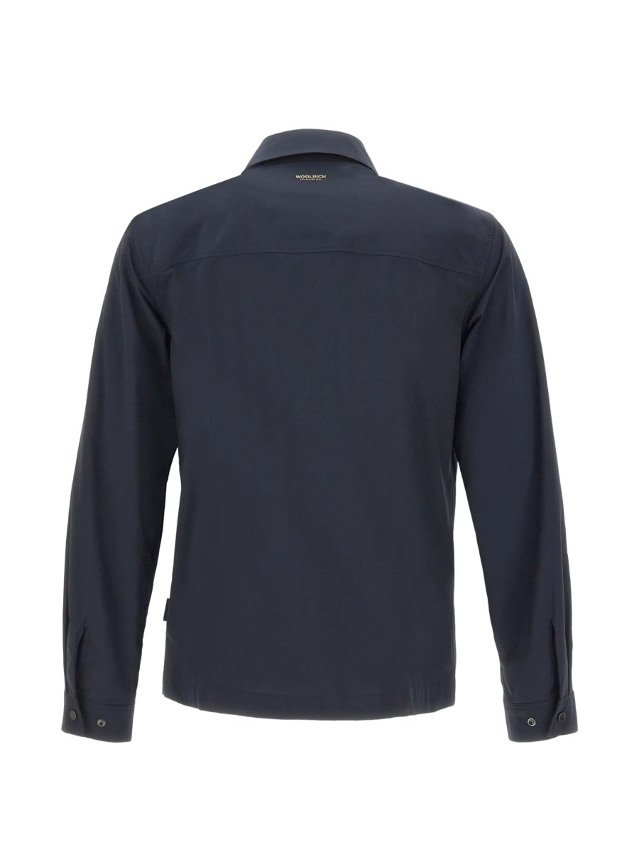 Jacheta camasa Woolrich albastra - Img 2