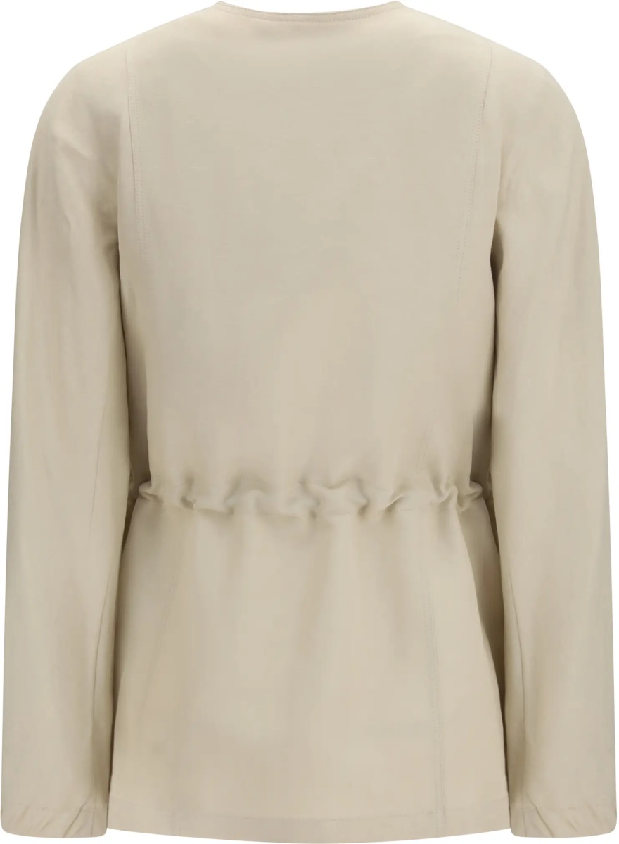 Jacheta Carezza Jacket in linen and silk blend - Img 2