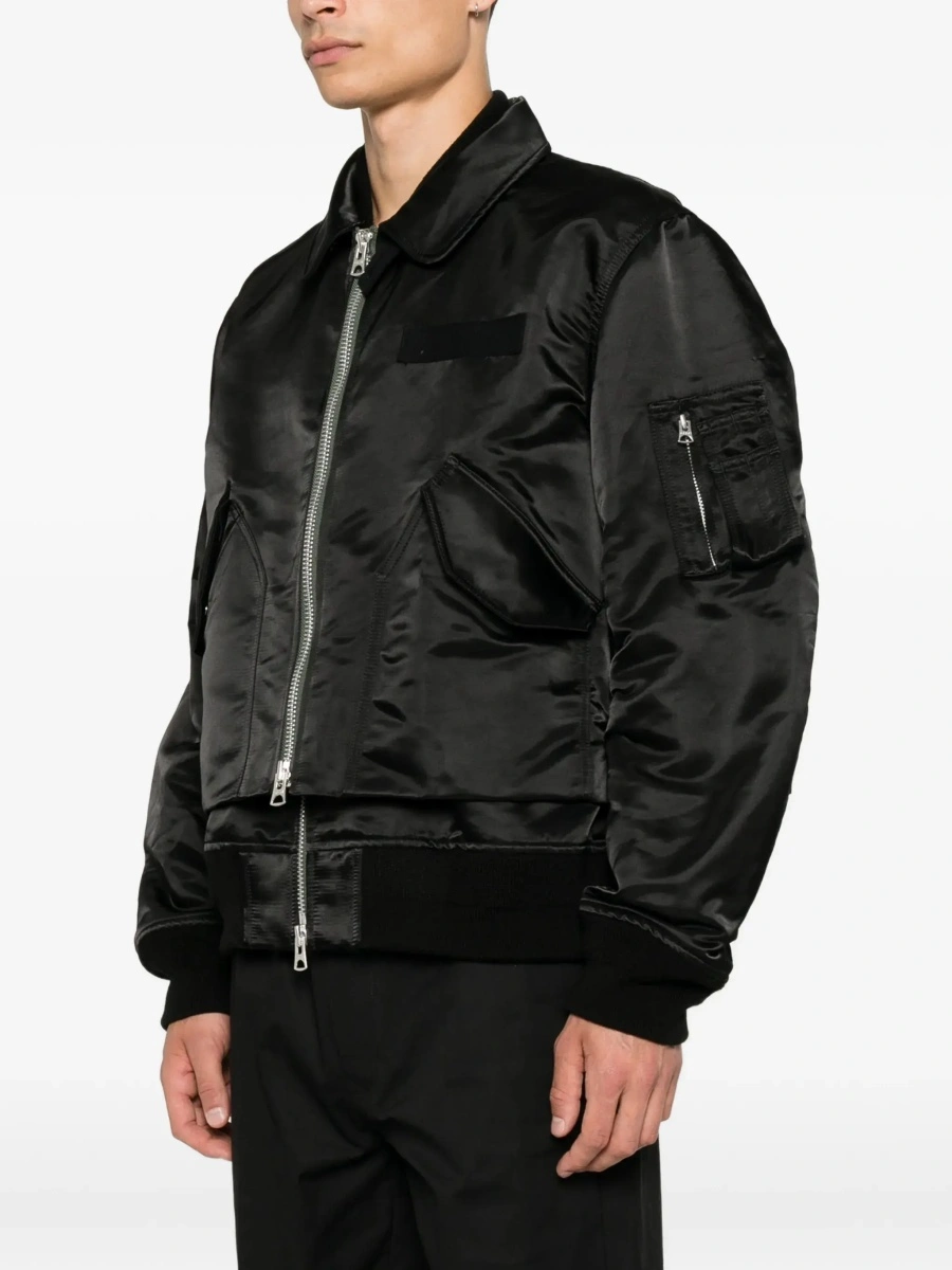 Jacheta Cotton chino and nylon twill double Jacket - Img 6