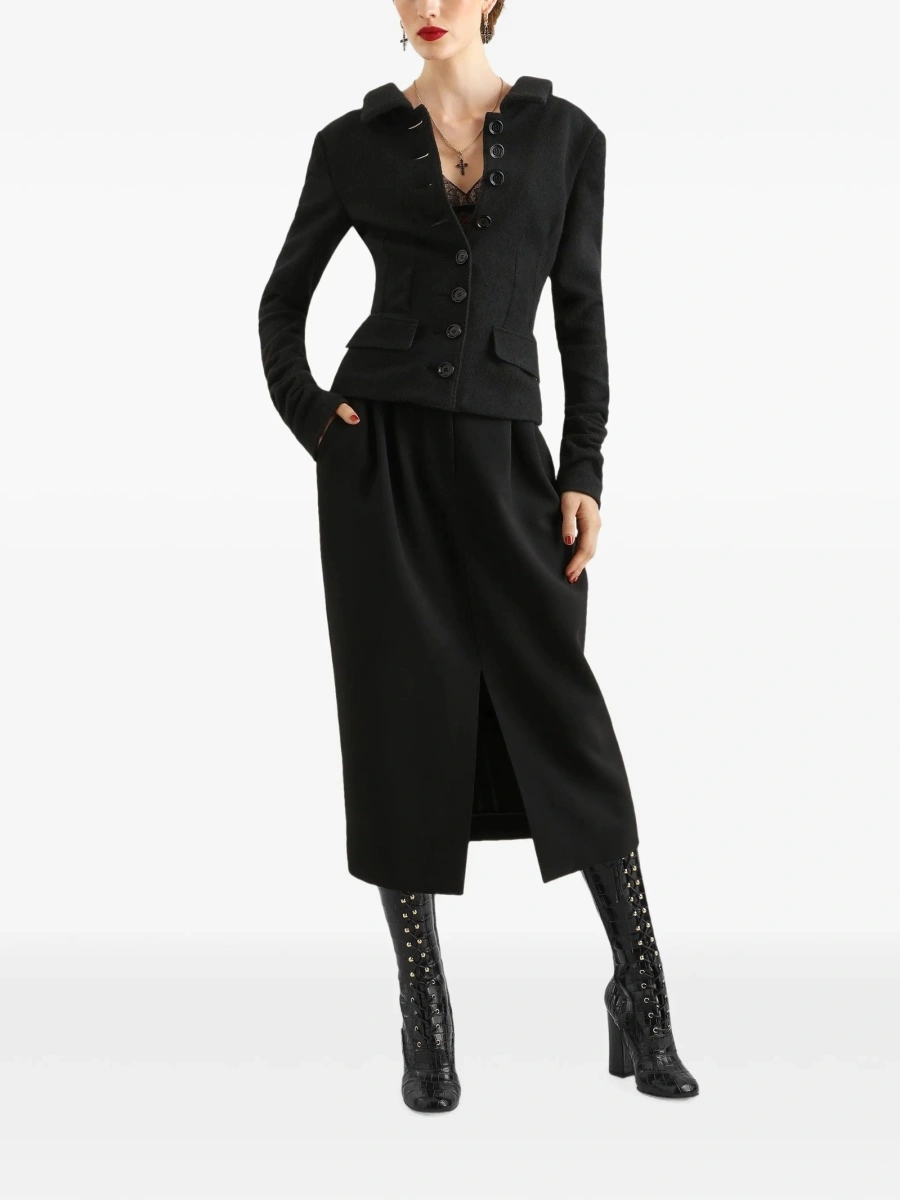 Jacheta Dolce &amp; Gabbana neagra - Img 2