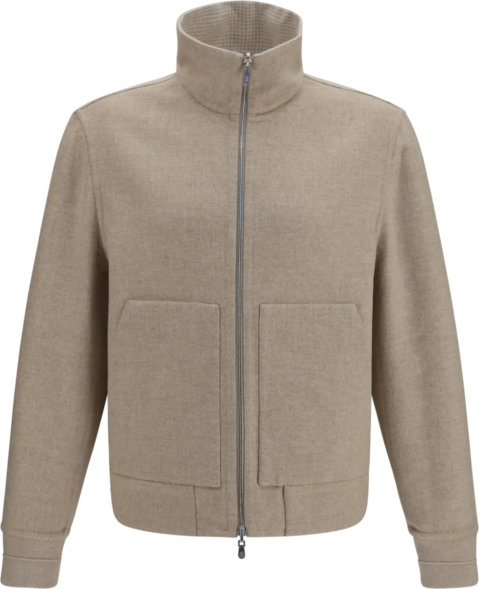 Jacheta Double-face cashmere Jacket - Img 2