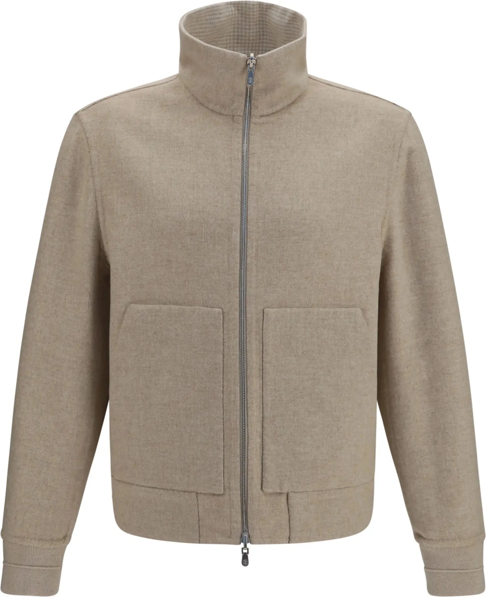 Jacheta Double-face cashmere Jacket - Img 2