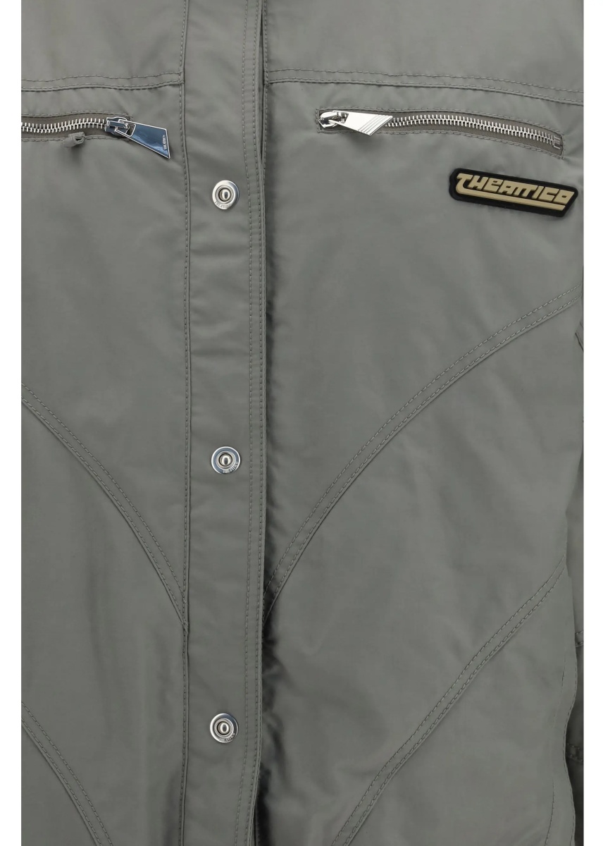 Jacheta High-neck Bomber with zips - Img 3