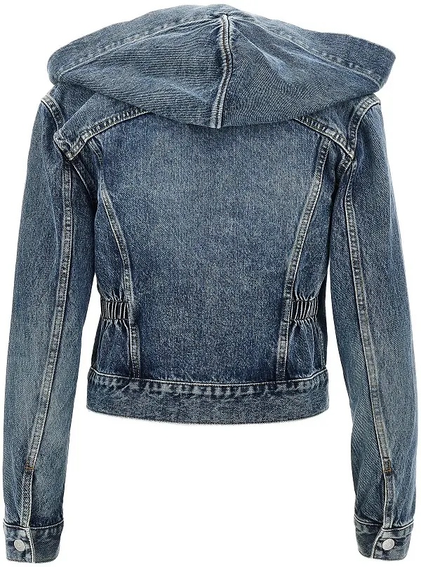 Jacheta Hooded denim jacket - Img 3