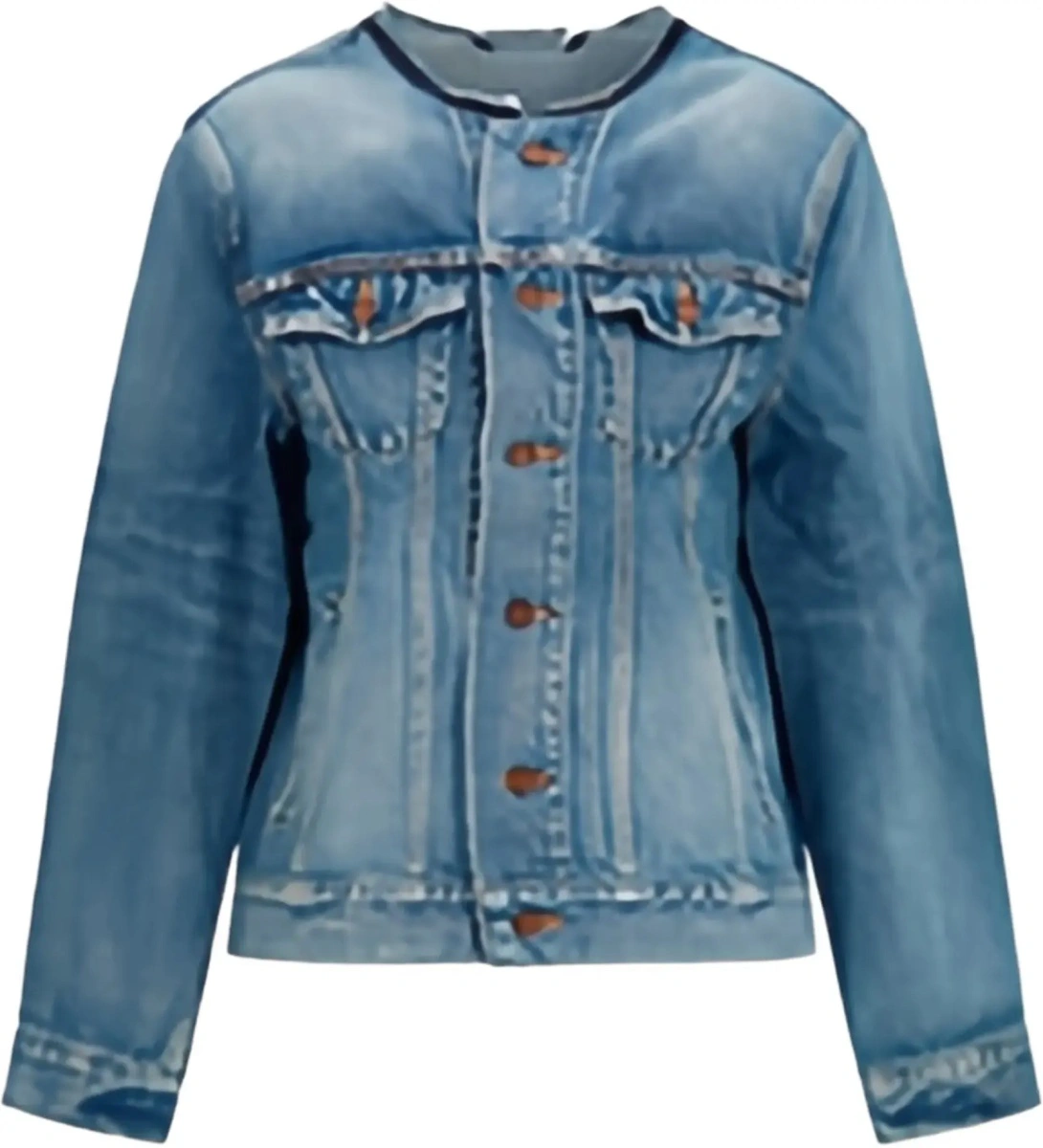 Jacheta Hourglass denim Jacket - Img 6