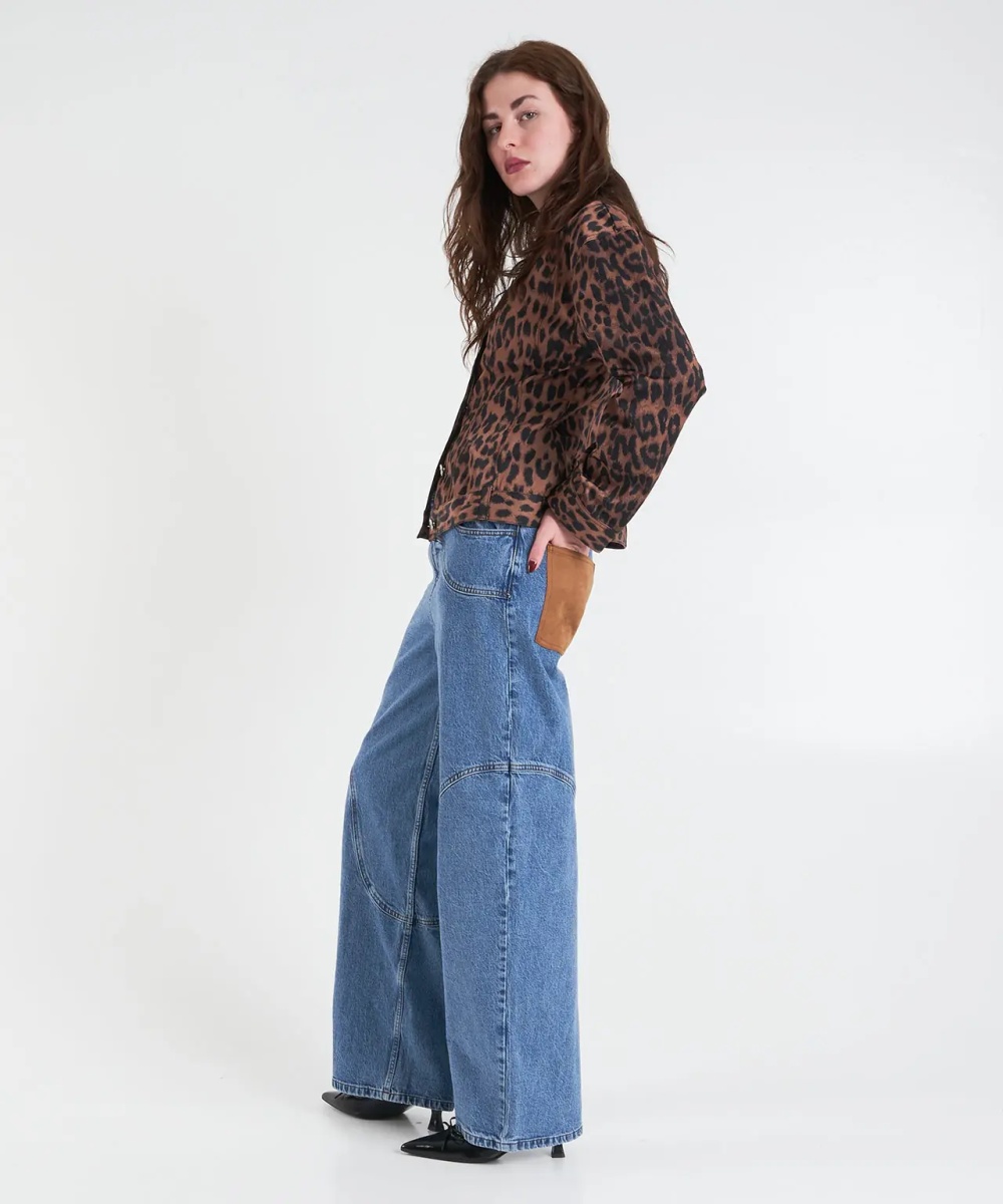 Jacheta Jacket with animal print 'Bene' - Img 4