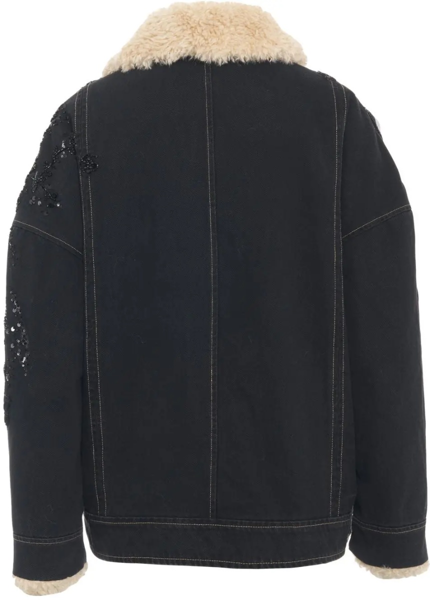 Jacheta Jacket with sequin application - Img 5