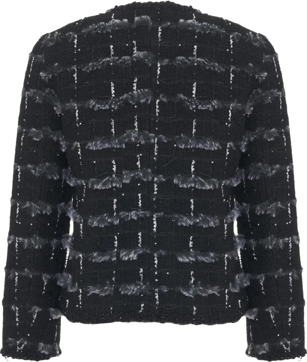 Jacheta Jacket with sequin application - Img 3