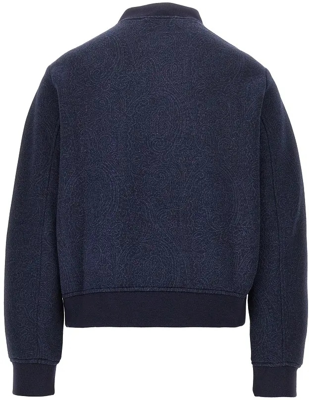 Jacheta Jersey jacket with jacquard Arnica motif - Img 3
