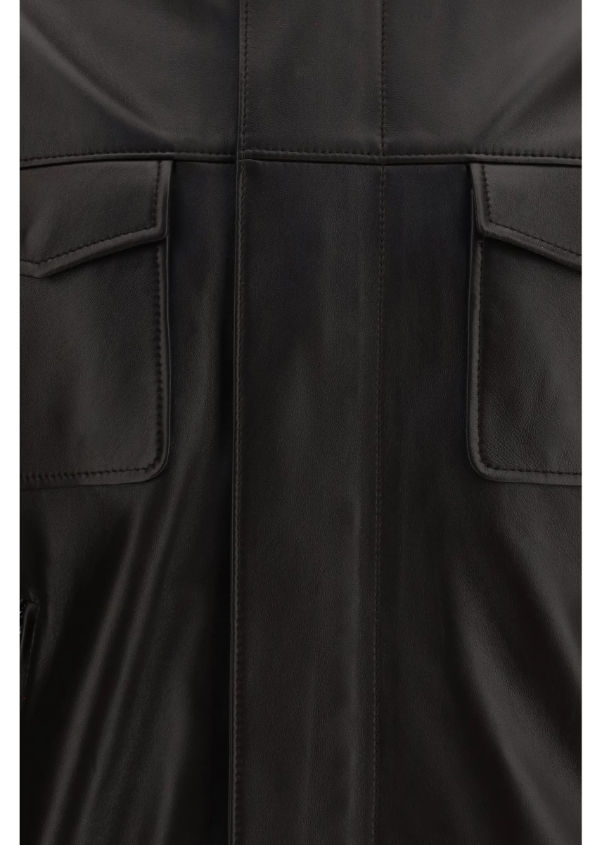 Jacheta Lambskin Jacket with zip - Img 3
